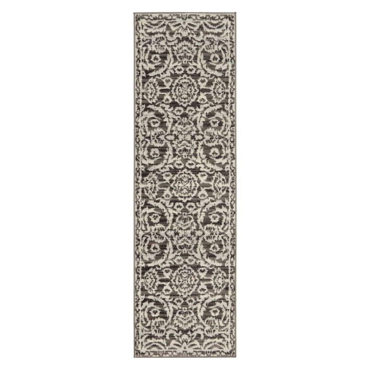 MODA ALFOMBRAS - ALFOMBRA KASHAN KING PASILLO GRIS 61X213CM.