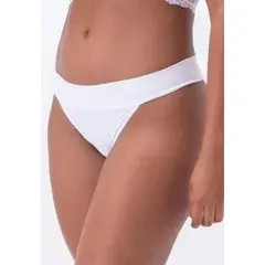 2RIOS - Bikini Dobles En Cintura Y Encaje Blanco