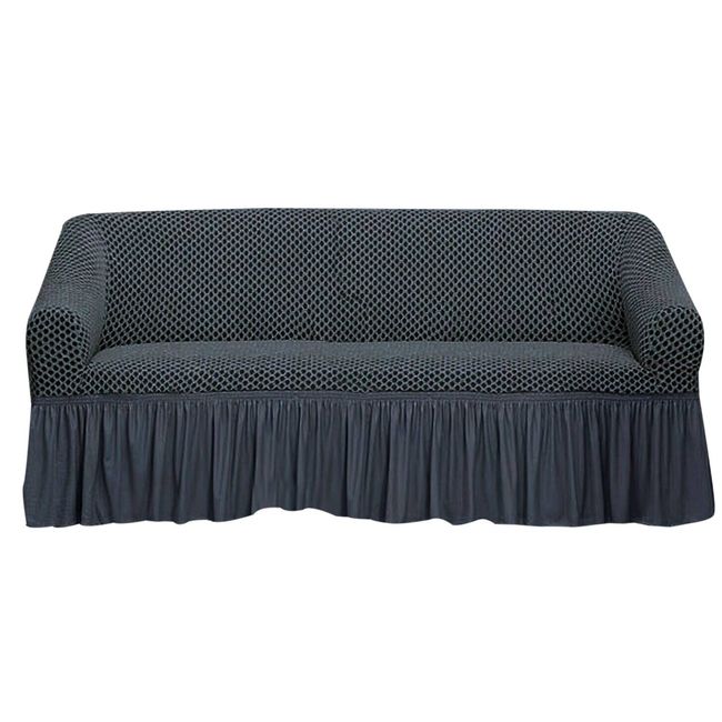 MODA ALFOMBRAS - Funda Para Sofa 3 Cuerpos Gris  185 X 85 Cm