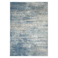 Bajada De Cama Florida Azul 50 X 120 Cm