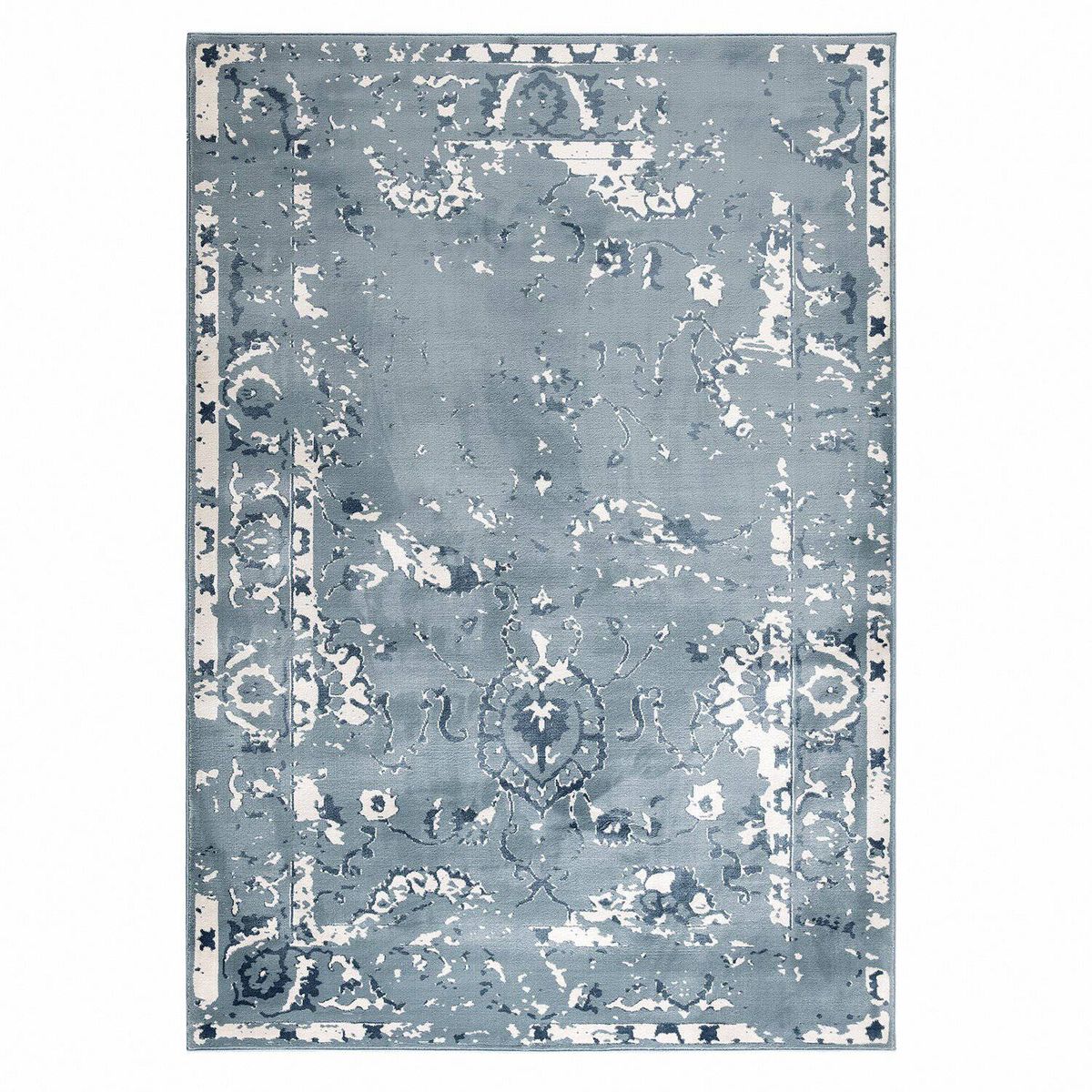 MODA ALFOMBRAS - ALFOMBRA BABIL COLECTION AZUL  240 x 305 cm