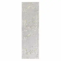 MODA ALFOMBRAS - ALFOMBRA PASILLO BABIL COLECTION DORADO 70 x230 cm