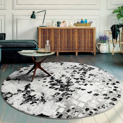 Imagen 2 del producto Alfombra Redonda Florida Gris 160 X 160 Cm