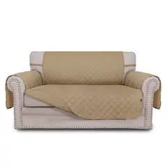 MODA ALFOMBRAS - Funda Para Sofa 2 Cuerpos Beige 135 X 85 Cm