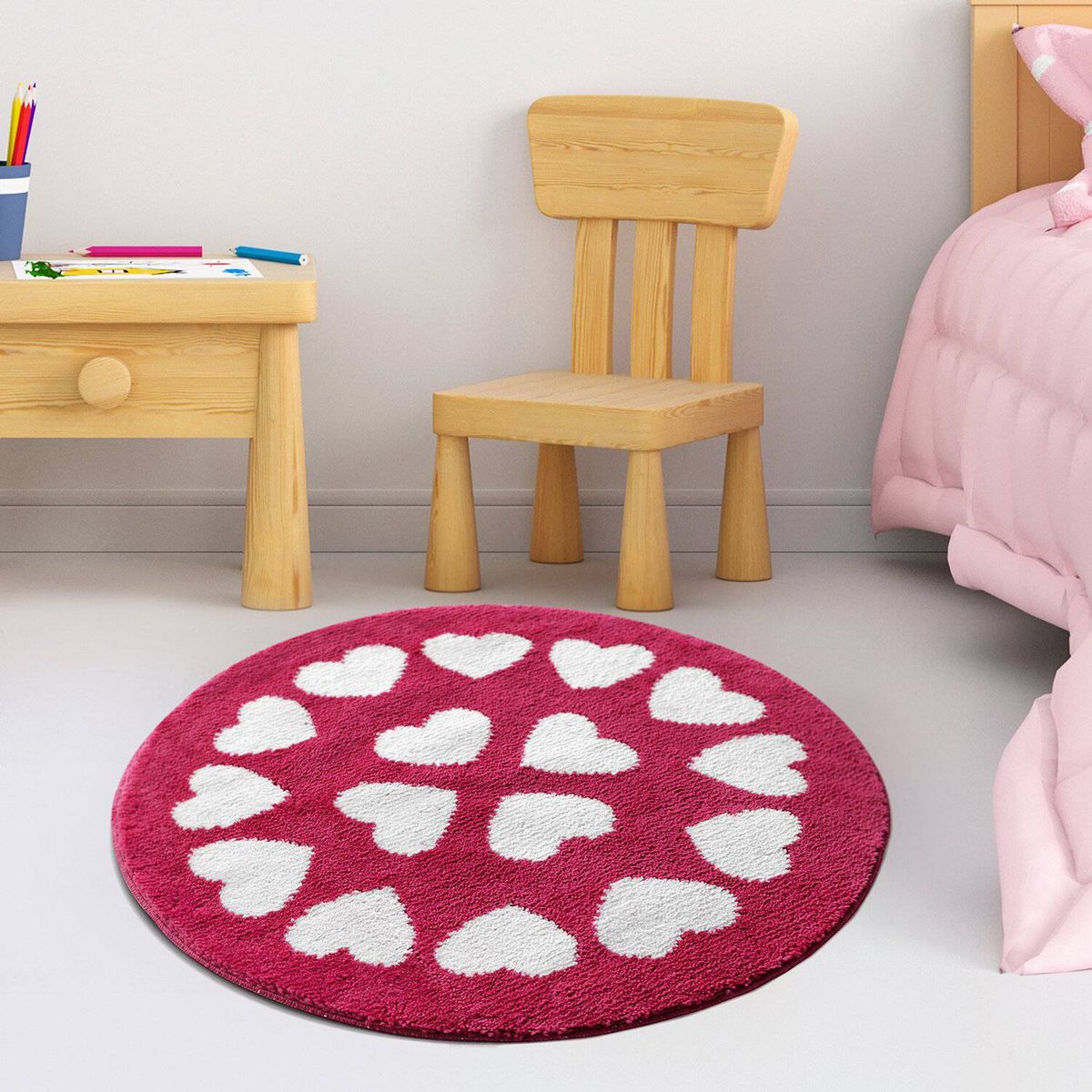 MODA ALFOMBRAS - Alfombra Decorativa Para Niños 100 X 100 Cm