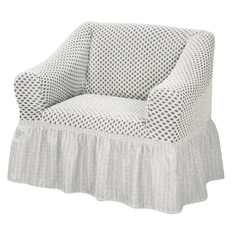 MODA ALFOMBRAS - Funda Para Sofa 1 Cuerpo Blanca 78 X 85 Cm