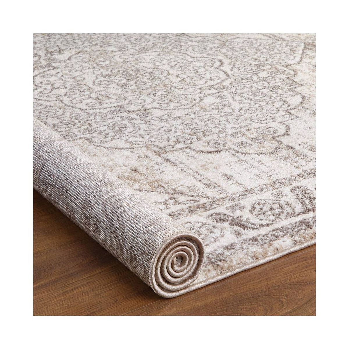 ALFOMBRA FLORIDA BEIGE 160x230 cm, marca MODA ALFOMBRAS - Foto 2