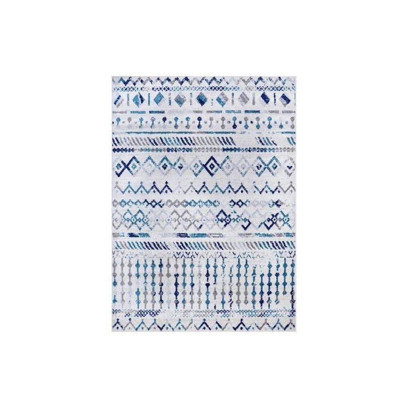 MODA ALFOMBRAS - ALFOMBRA PHOENIX AZUL 160 cm * 230 cm