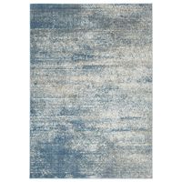 ALFOMBRA FLORIDA AZUL 160x230 cm