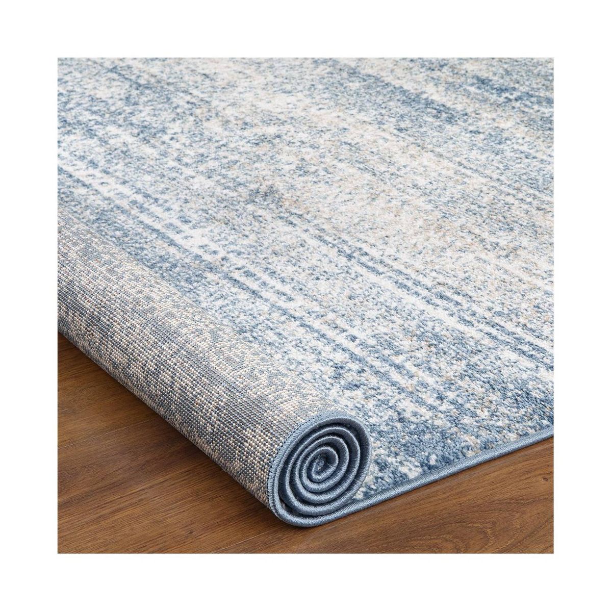 MODA ALFOMBRAS - ALFOMBRA FLORIDA AZUL 160x230 cm