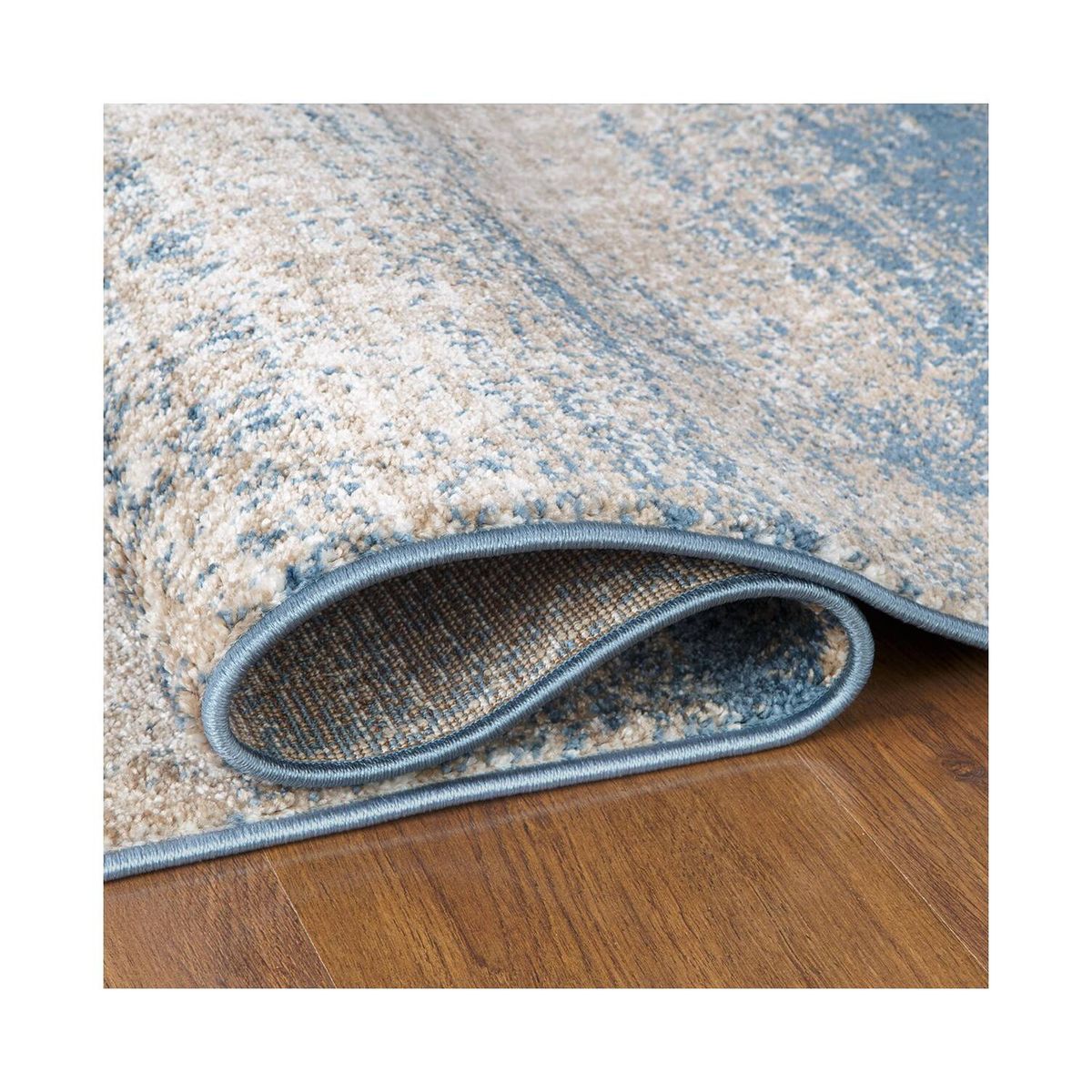 MODA ALFOMBRAS - ALFOMBRA FLORIDA AZUL 300X400 CM