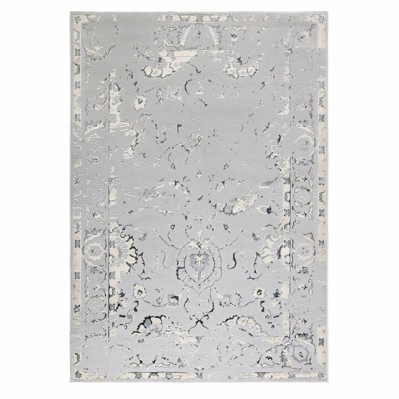 MODA ALFOMBRAS - ALFOMBRA BABIL COLECTION GRIS 120 x 180 cm