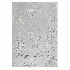 MODA ALFOMBRAS - ALFOMBRA BABIL COLECTION GRIS 120 x 180 cm