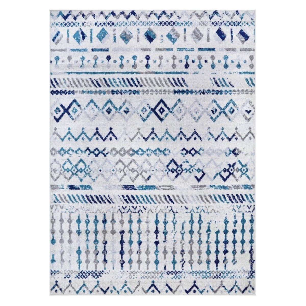 MODA ALFOMBRAS - ALFOMBRA PHOENIX AZUL 240 cm * 305 cm