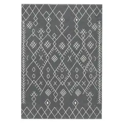 MODA ALFOMBRAS - ALFOMBRA FLORIDA GRIS 120x180 cm
