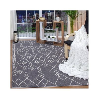 Imagen 2 del producto ALFOMBRA FLORIDA GRIS 120x180 cm