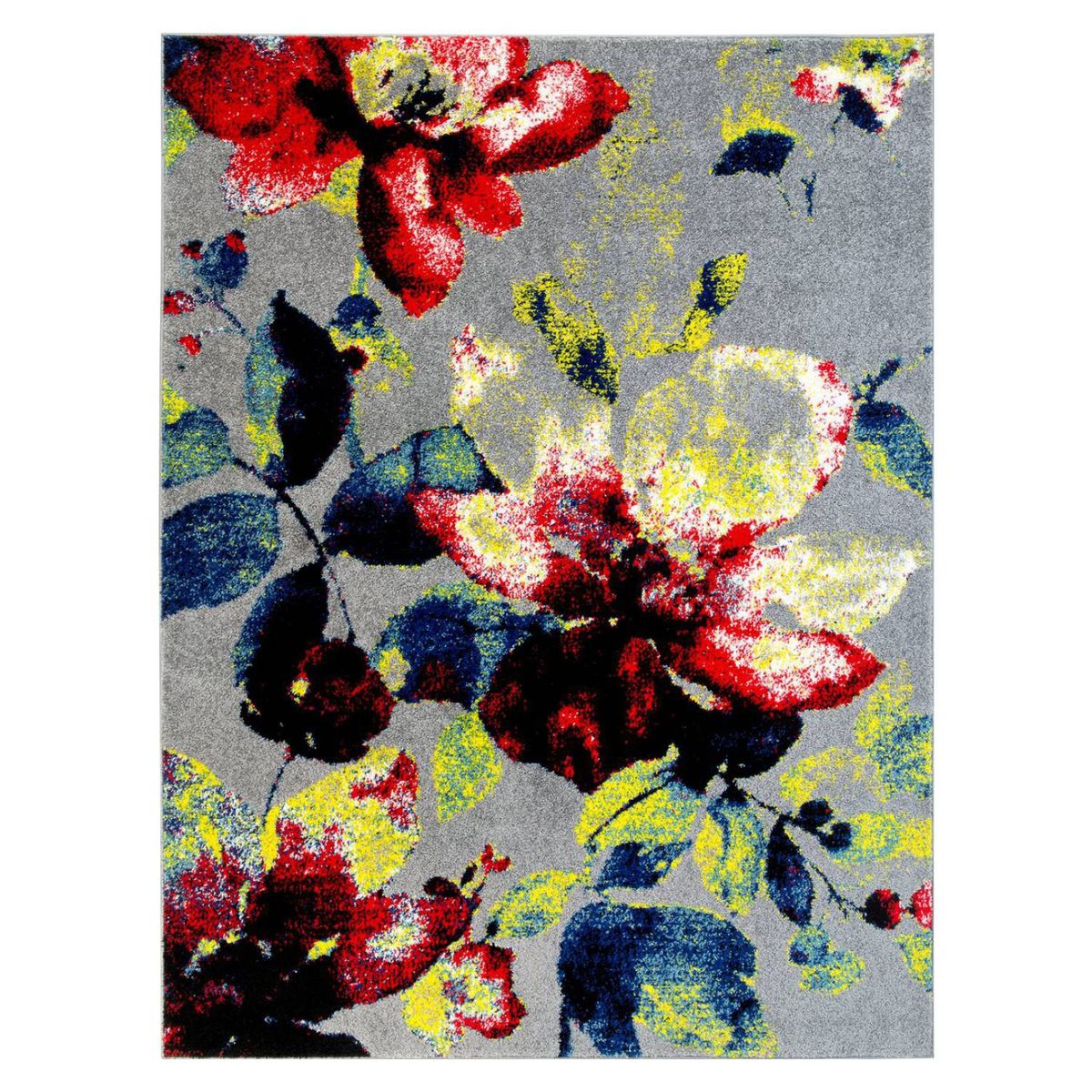 MODA ALFOMBRAS - ALFOMBRA FLORIDA  GRIS 120X180CM