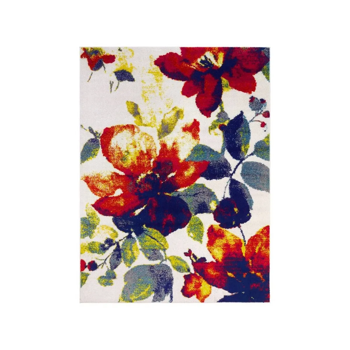 MODA ALFOMBRAS - ALFOMBRA FLORIDA BLANCA 200X290CM