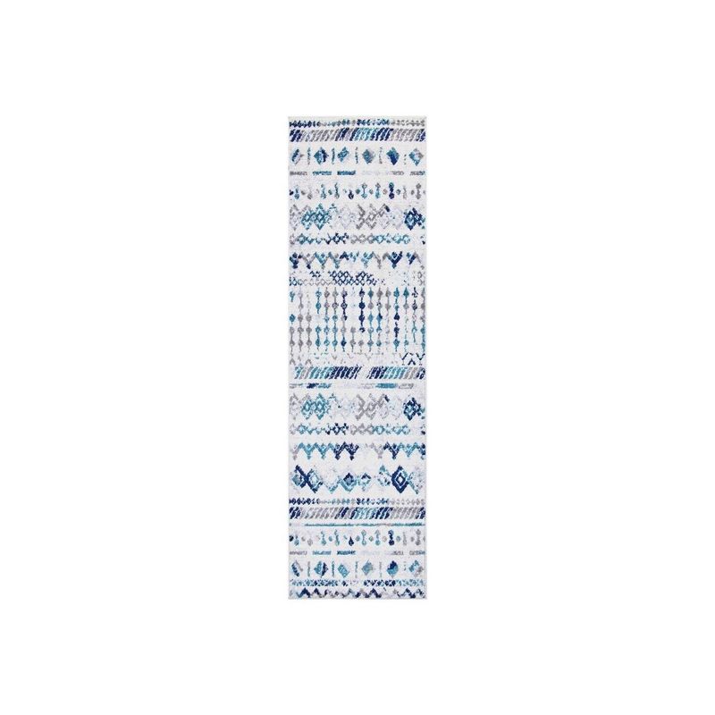 MODA ALFOMBRAS - ALFOMBRA PASILLO PHOENIX AZUL 70 cm * 230 cm