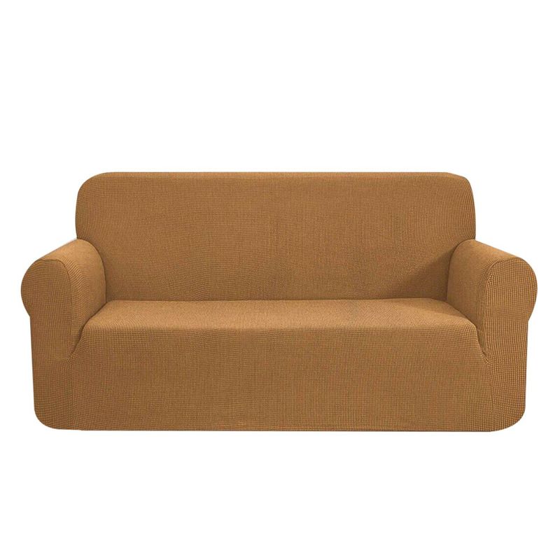 MODA ALFOMBRAS - Funda Para Sofa 2 Cuerpos Café 135 X 85 Cm