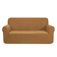 MODA ALFOMBRAS - Funda Para Sofa 2 Cuerpos Café 135 X 85 Cm