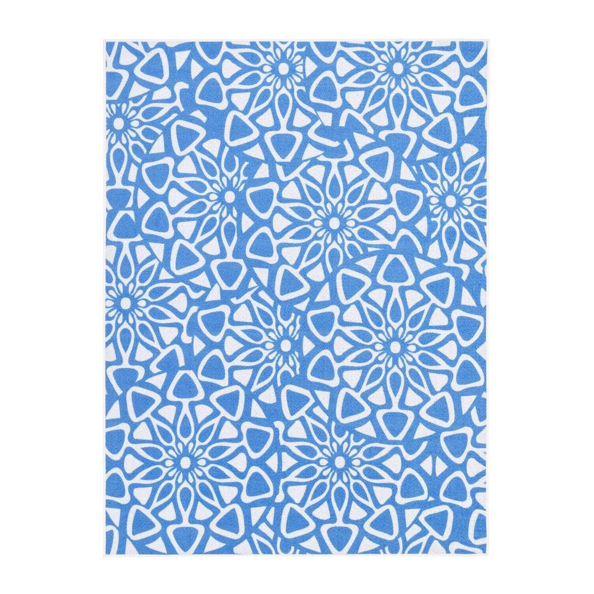 MODA ALFOMBRAS - Alfombra Casa Azul 150X200 Cm