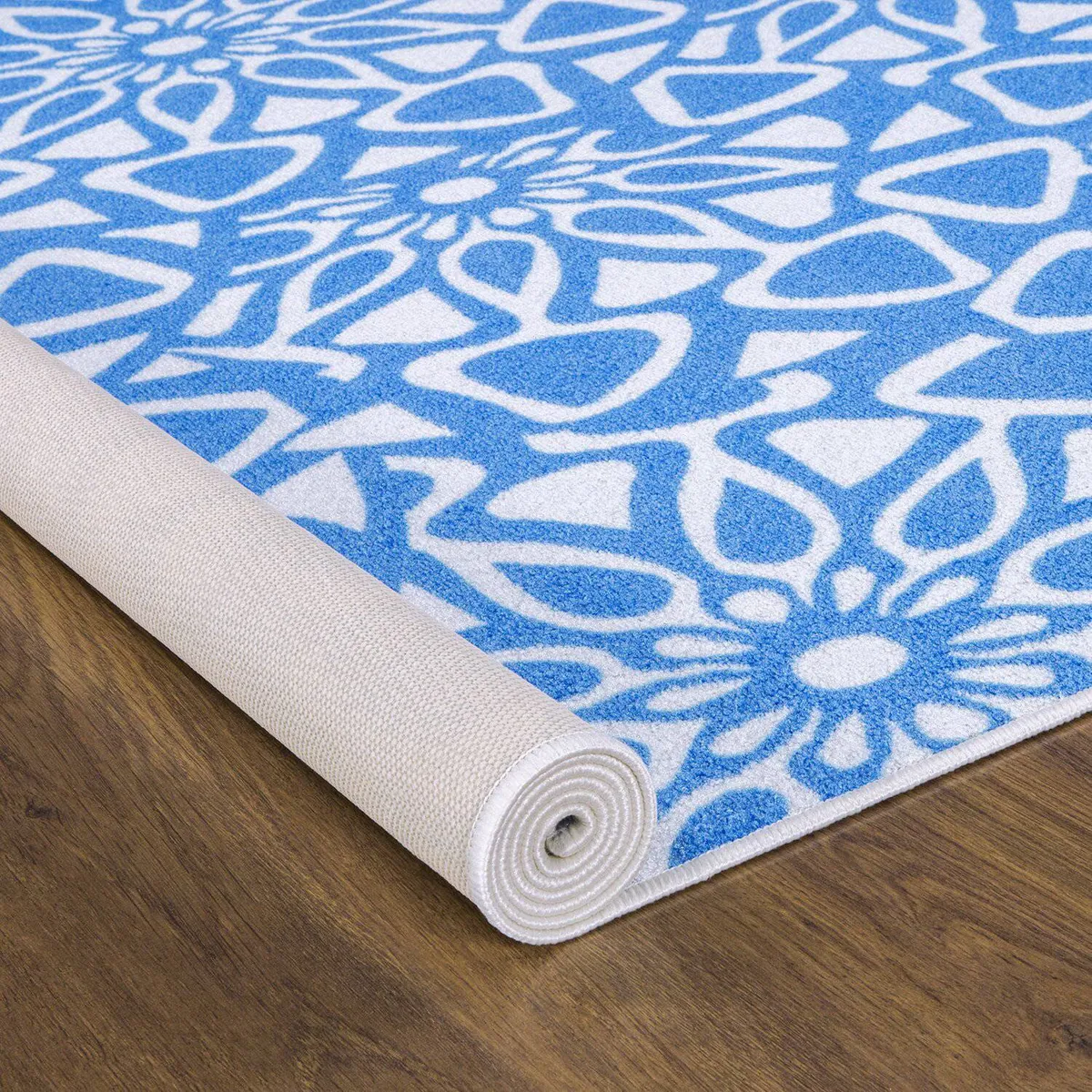 MODA ALFOMBRAS - Alfombra Casa Azul 150X200 Cm