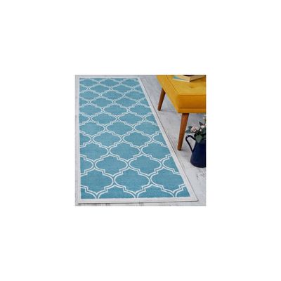 Imagen 2 del producto ALFOMBRA PASILLO SIESTA TURQUESA 70 cm * 230 cm