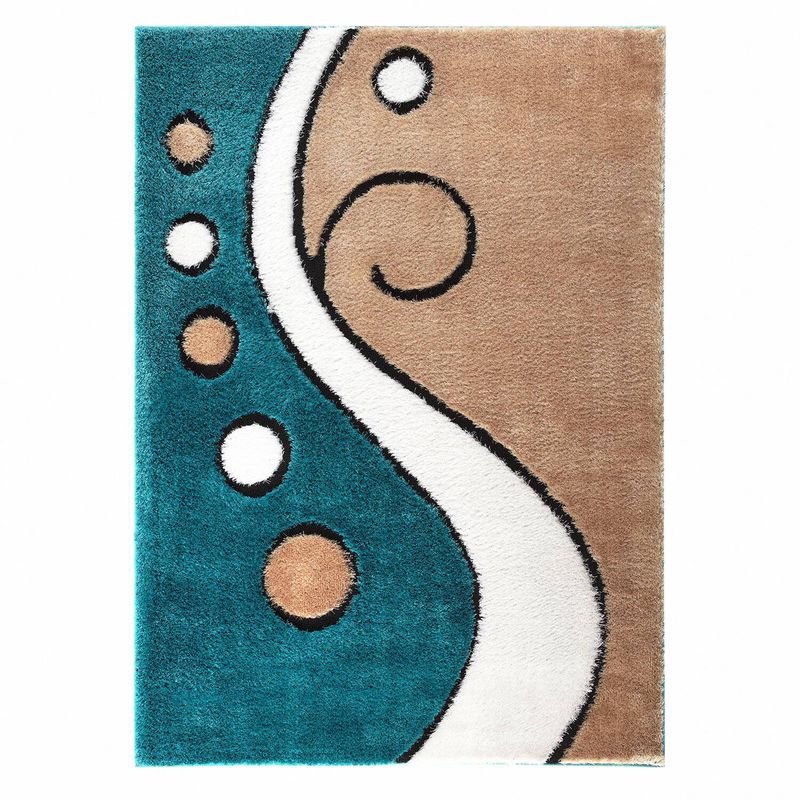 MODA ALFOMBRAS - ALFOMBRA EXCLUSIVE COLLECTION TURQUESA 150X200CM