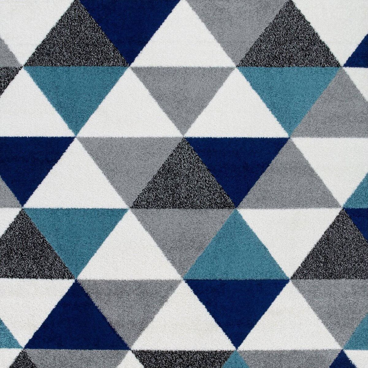 MODA ALFOMBRAS - Alfombra Pasillo Florida Turquesa 70 X 230 Cm