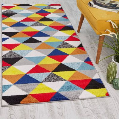 Imagen 2 del producto ALFOMBRA PASILLO FLORIDA MULTICOLOR 70x230 cm