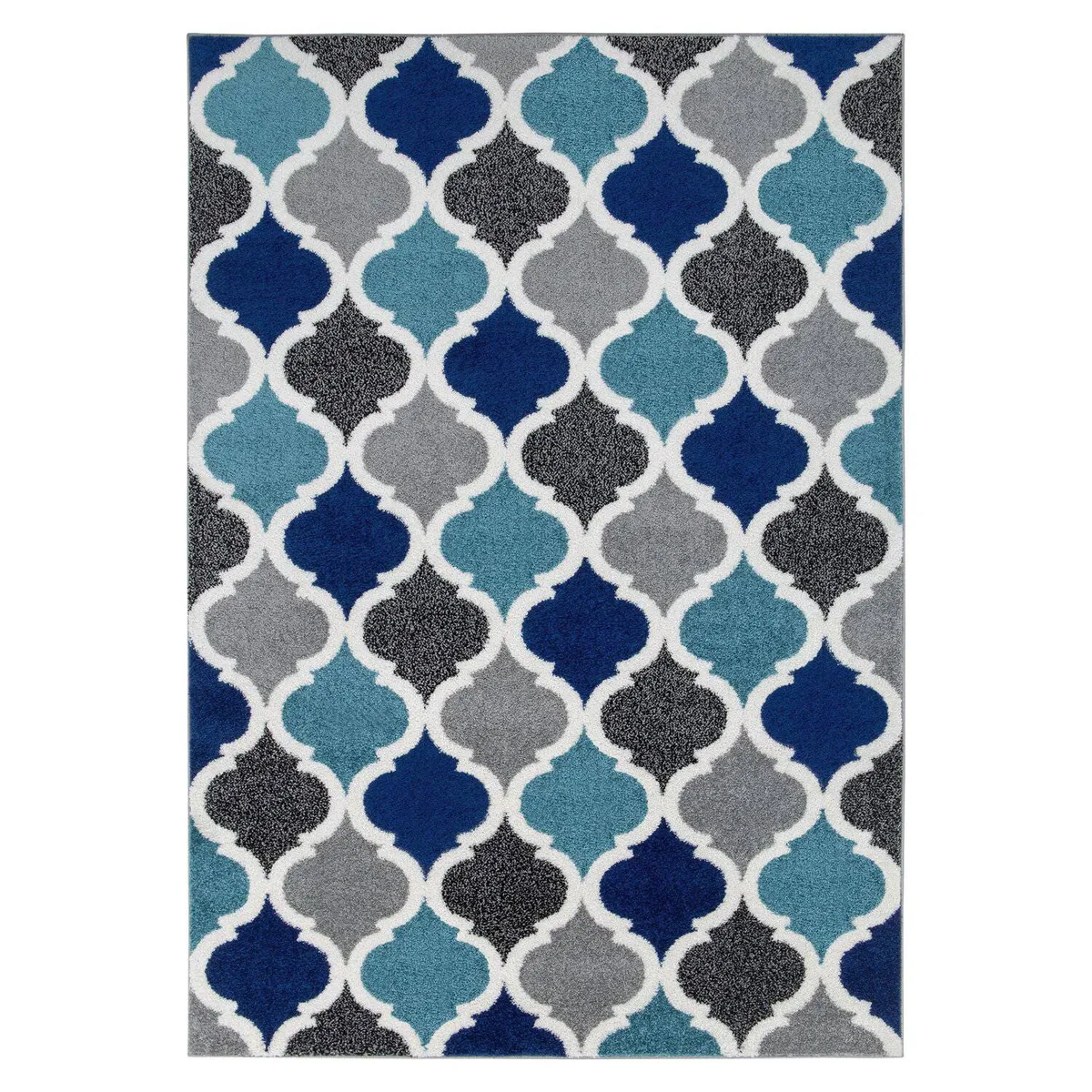 MODA ALFOMBRAS - ALFOMBRA FLORIDA TURQUESA 160 cm * 210 cm