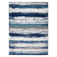 Alfombra Florida Azul 160 X 210 Cm