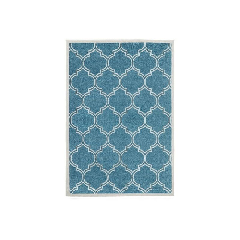 MODA ALFOMBRAS - ALFOMBRA SIESTA TURQUESA 160 cm * 230 cm