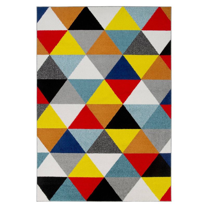 MODA ALFOMBRAS - ALFOMBRA FLORIDA MULTICOLOR 200 cm * 290 cm