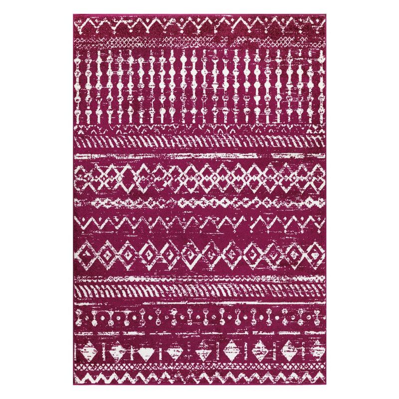 MODA ALFOMBRAS - ALFOMBRA PHOENIX ROSADO 120 X 180 CM