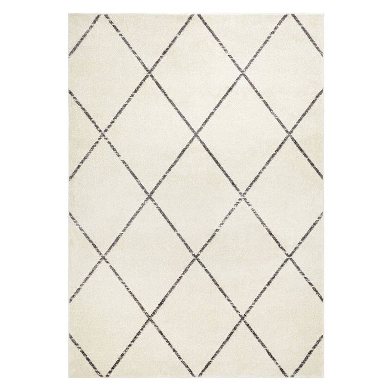 MODA ALFOMBRAS - ALFOMBRA FLORIDA BLANCA 120 X 180