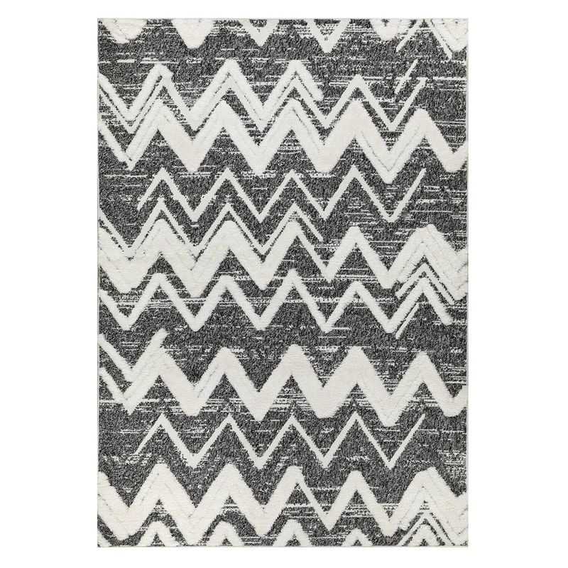 MODA ALFOMBRAS - Alfombra Palafito Gris 160 x 230 cm