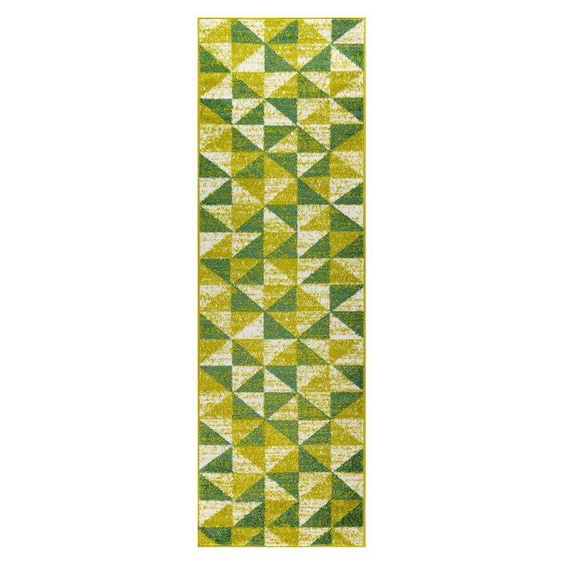 MODA ALFOMBRAS - Alfombra Pasillo Siesta Verde 70 X 230 CM