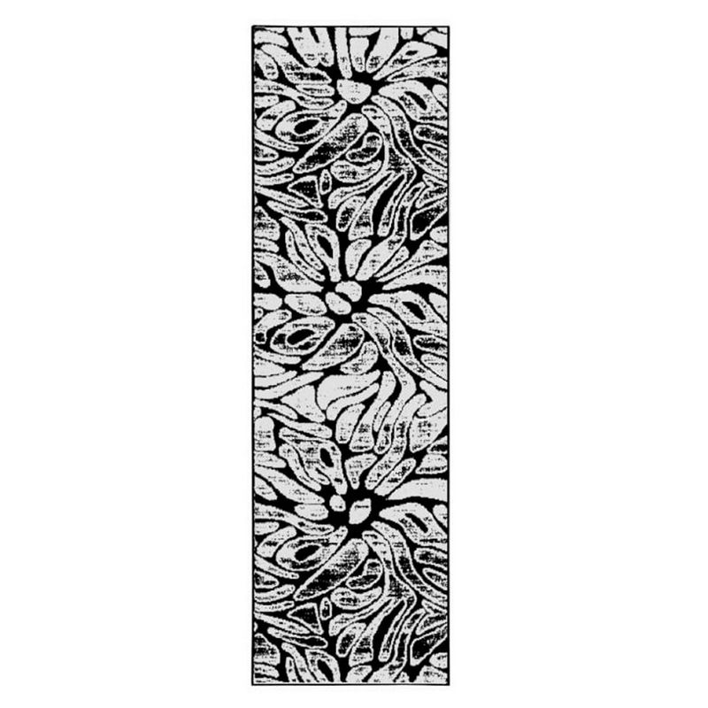 MODA ALFOMBRAS - Alfombra Pasillo Siesta Negra 70 X 230 CM