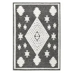 MODA ALFOMBRAS - Alfombra Palafito Gris 120 x 180 cm