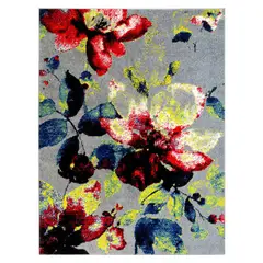 MODA ALFOMBRAS - Alfombra Florida Gris 160 X 210 CM