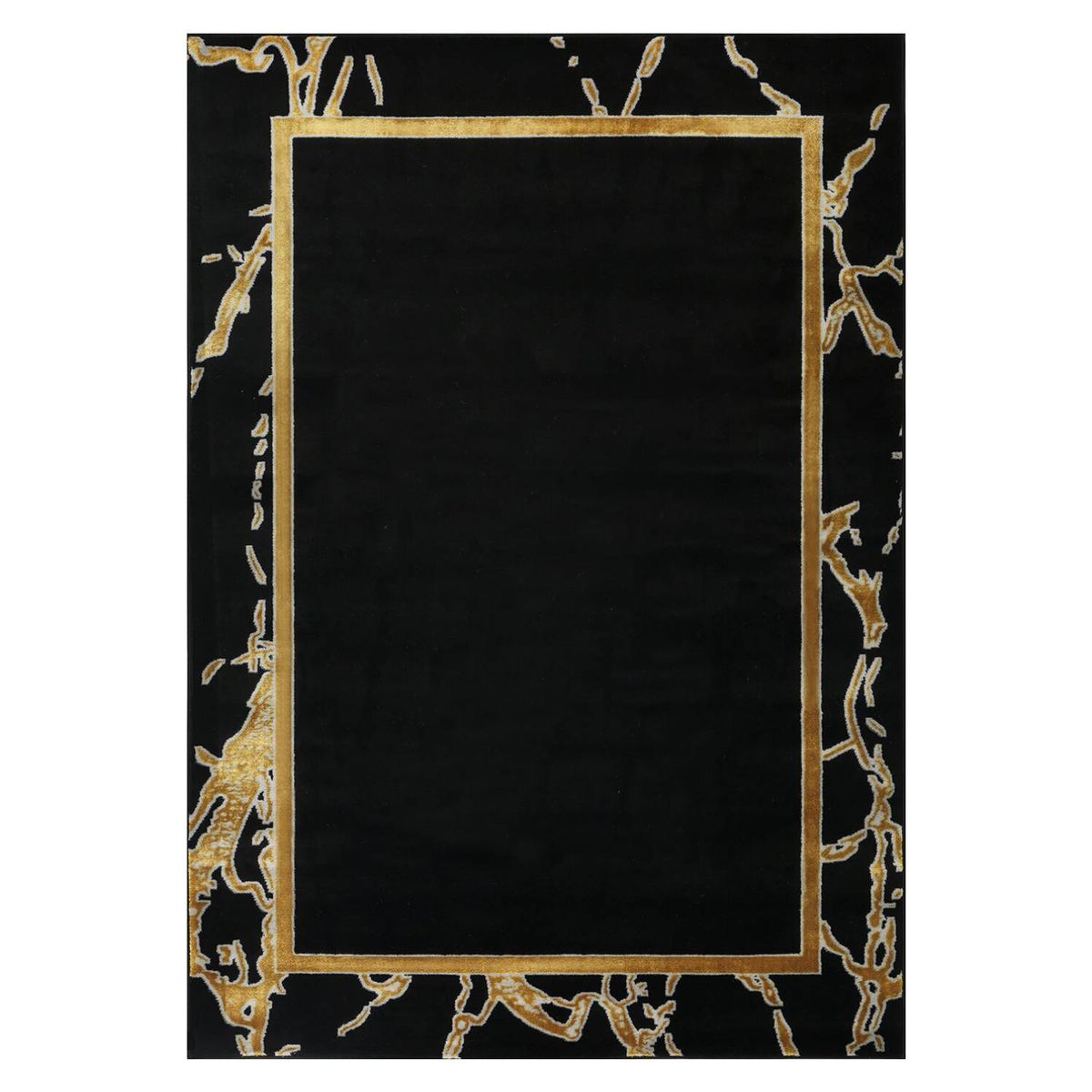 MODA ALFOMBRAS - Alfombra Babil Negra 240 x 300 cm