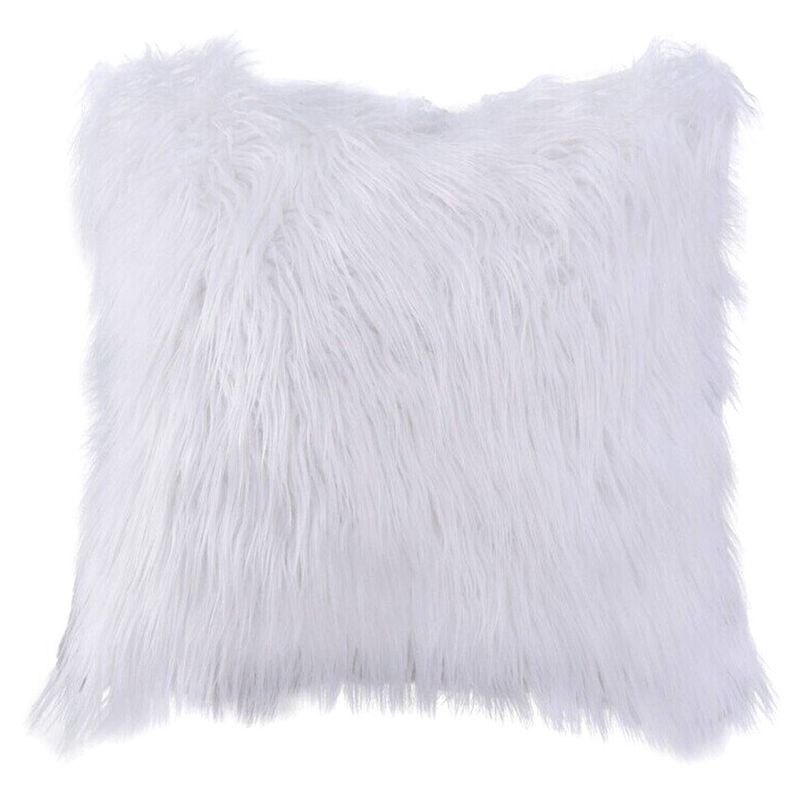 MODA ALFOMBRAS - Funda Para Cojin Doux Blanco 45 X 45 Cm