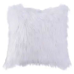 MODA ALFOMBRAS - Funda Para Cojin Doux Blanco 45 X 45 Cm