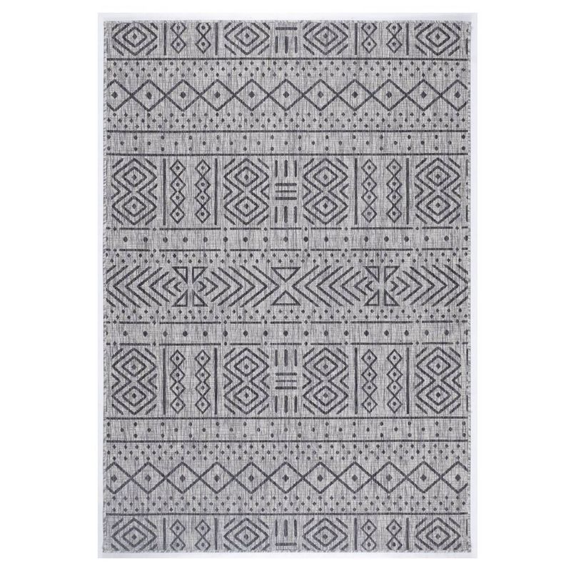MODA ALFOMBRAS - Alfombra Terraza Gris 160 X 230 cm