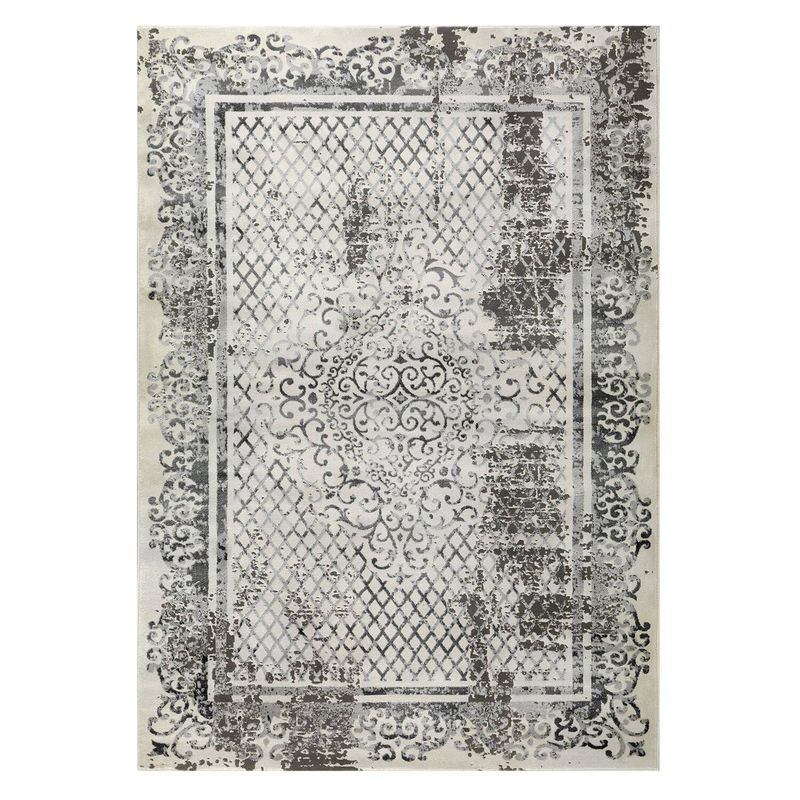 MODA ALFOMBRAS - Alfombra Babil Gris 120 x 180 cm