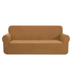 MODA ALFOMBRAS - Funda Para Sofa 3 Cuerpos Café 185 X 85 Cm