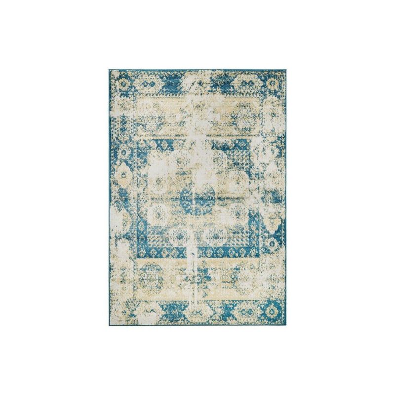 MODA ALFOMBRAS - ALFOMBRA SIESTA AZUL 160 cm * 230 cm
