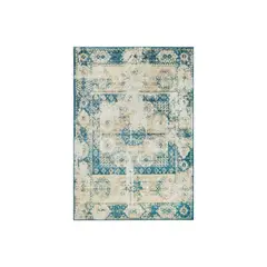 MODA ALFOMBRAS - ALFOMBRA SIESTA AZUL 160 cm * 230 cm